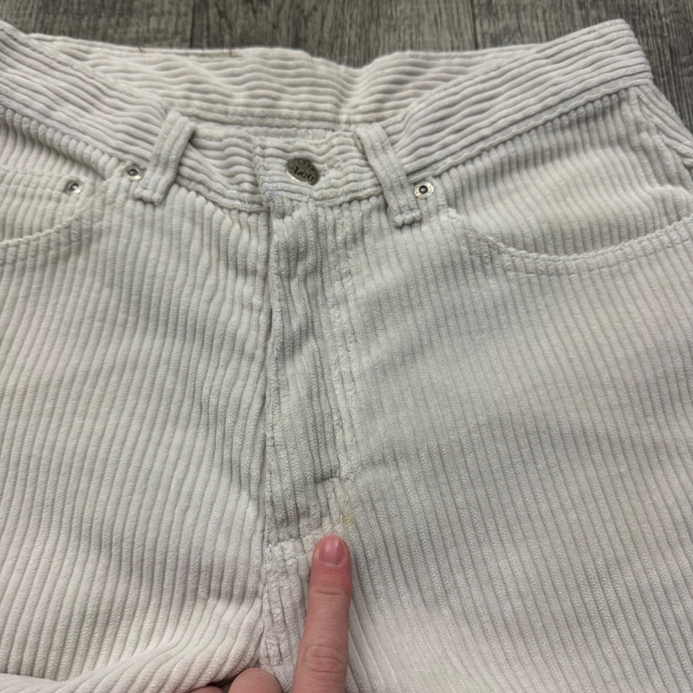 Vintage Lee Baggy Corduroy Pants 28x30.5 - Picture 7 of 11